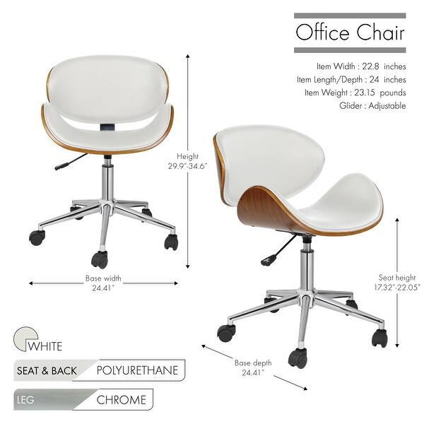 Carson Carrington Sauoarkrokur Black Wood Office Chair Overstock 19473327