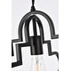 preview thumbnail 5 of 14, Sage 1 Light Pendant in black - 15 Inch