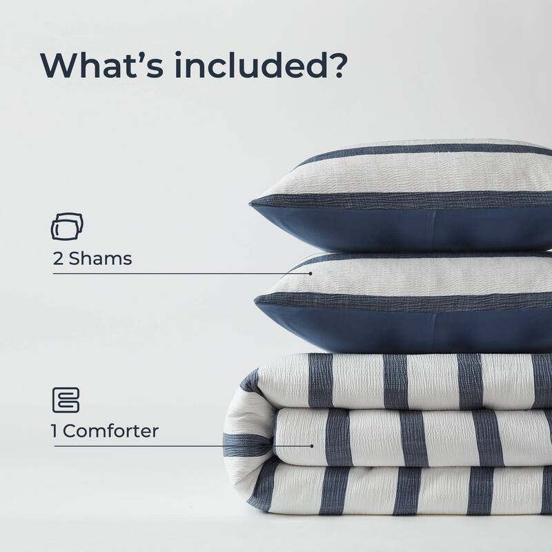 Chelsea Square Merritt Yarn-dyed striped comforter