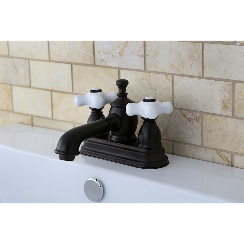 English Country 4 in. Centerset Bathroom Faucet