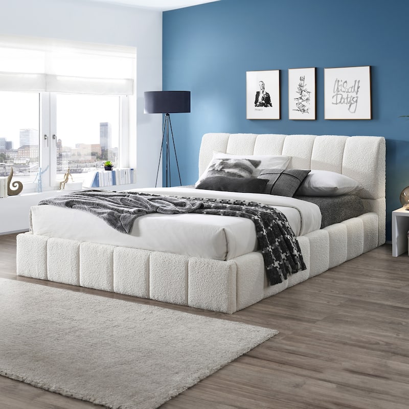 Pirgos Mid-Century Platform Bed