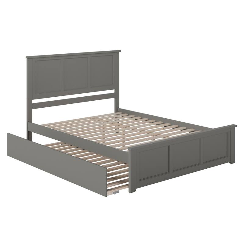 AFI Madison Platform Bed with Matching Footboard & Trundle