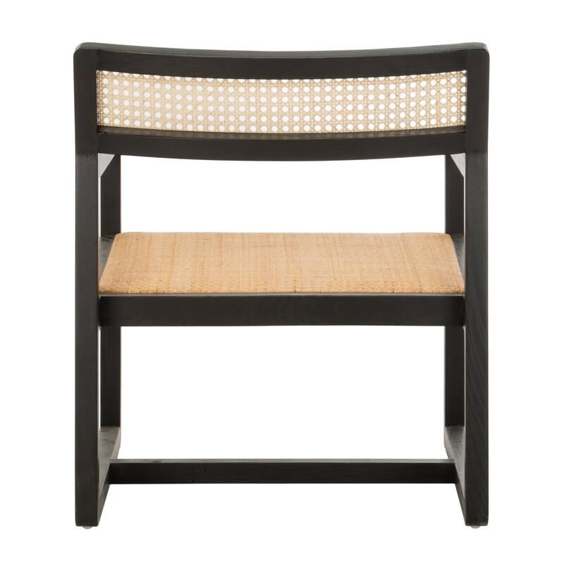 SAFAVIEH Elmina Cane Accent Chair - 27.8" x 25.5" x 29.3" - 28Wx26Dx29H