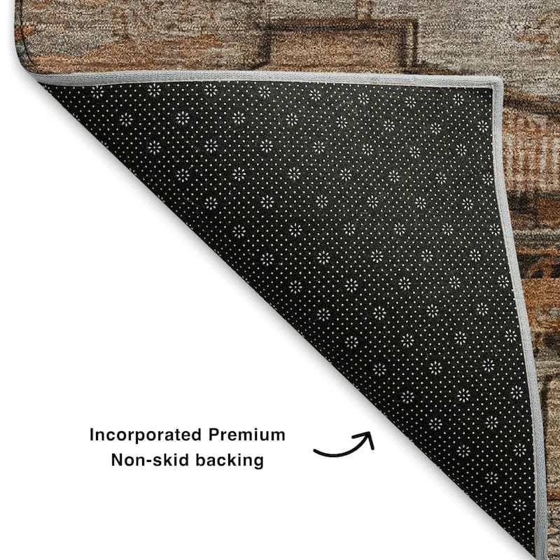 Premium Washable Super Soft Global Traditional Mayfield Rug