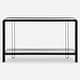 preview thumbnail 1 of 6, Uttermost Shadow Black Iron Console Table - 32.25'' H X 55.25'' W X 15.5'' D