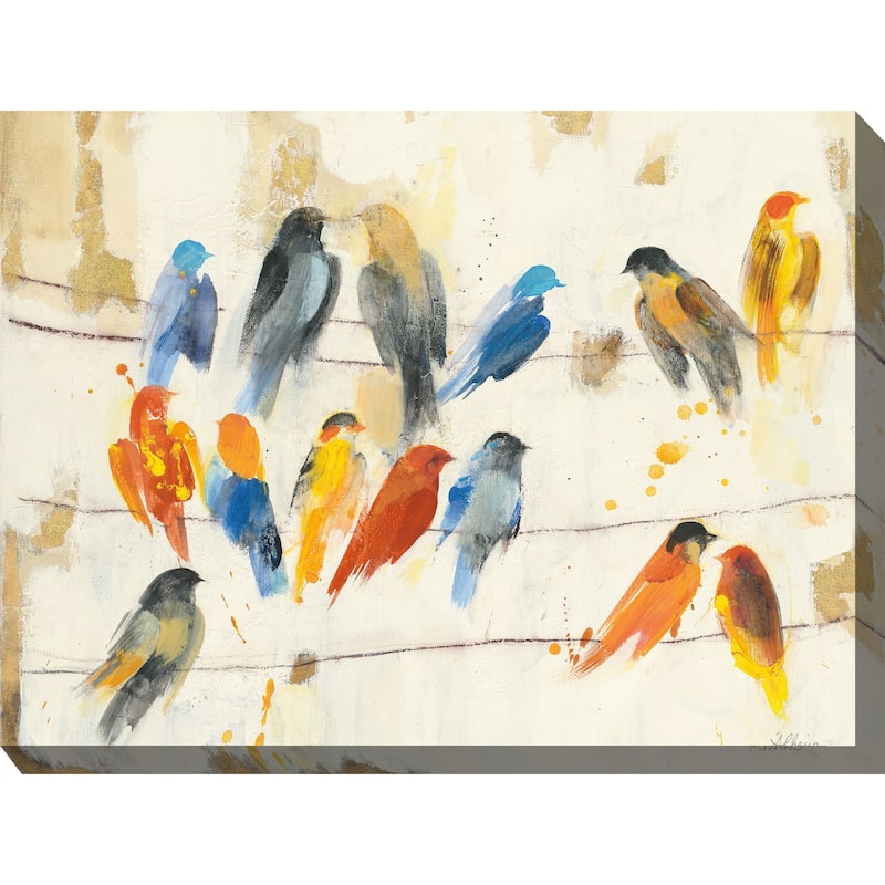 Chitter Chatter Indoor/Outdoor Art 40"x30"