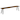 Neve Grey Sheesham Live Edge Wood Dining Bench Hairpin Legs