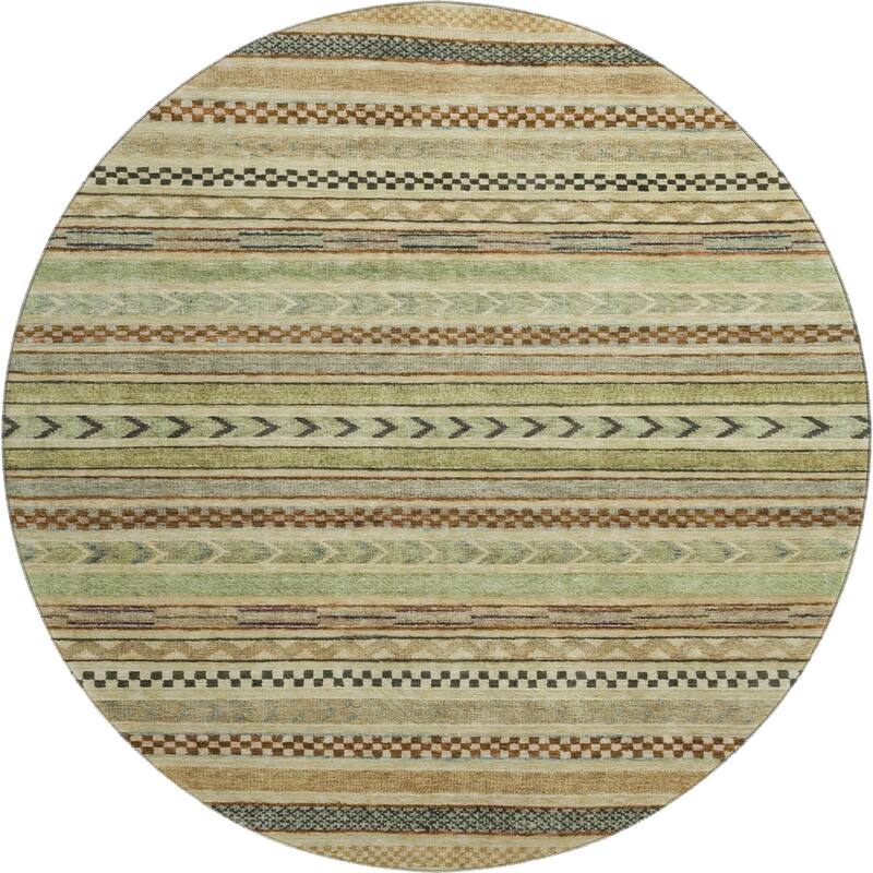 Premium Washable Super Soft Boho Stripes Mayfield Rug