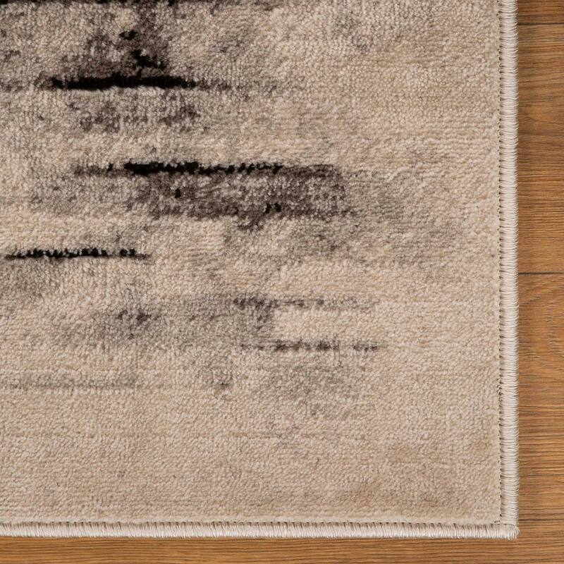 Superior Contemporary Distressed Abstract Indoor Area Rug