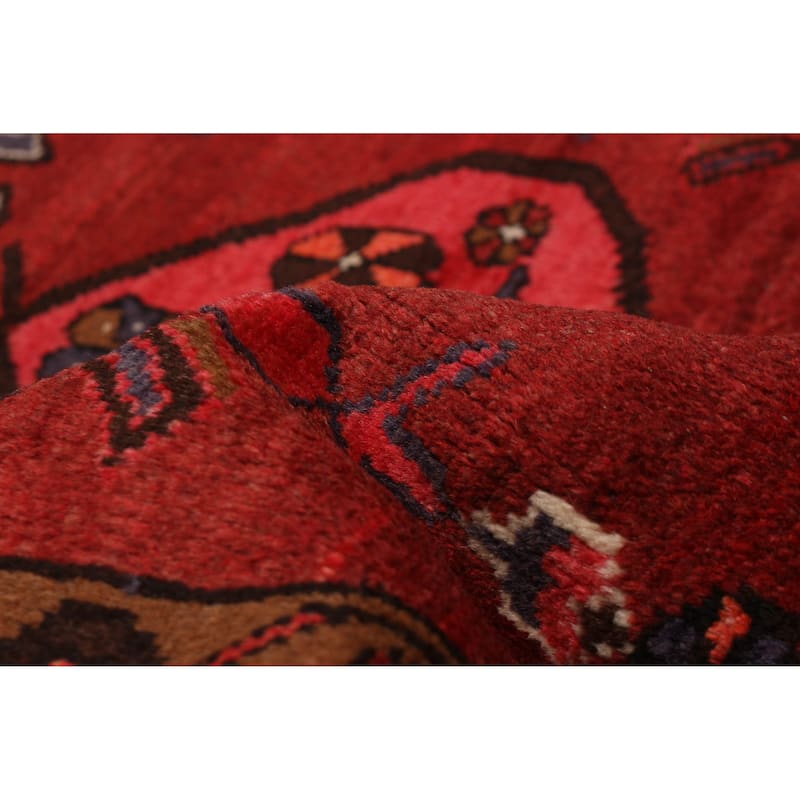 ECARPETGALLERY Hand-knotted Andelz Red Wool Rug - 3'5 x 6'7