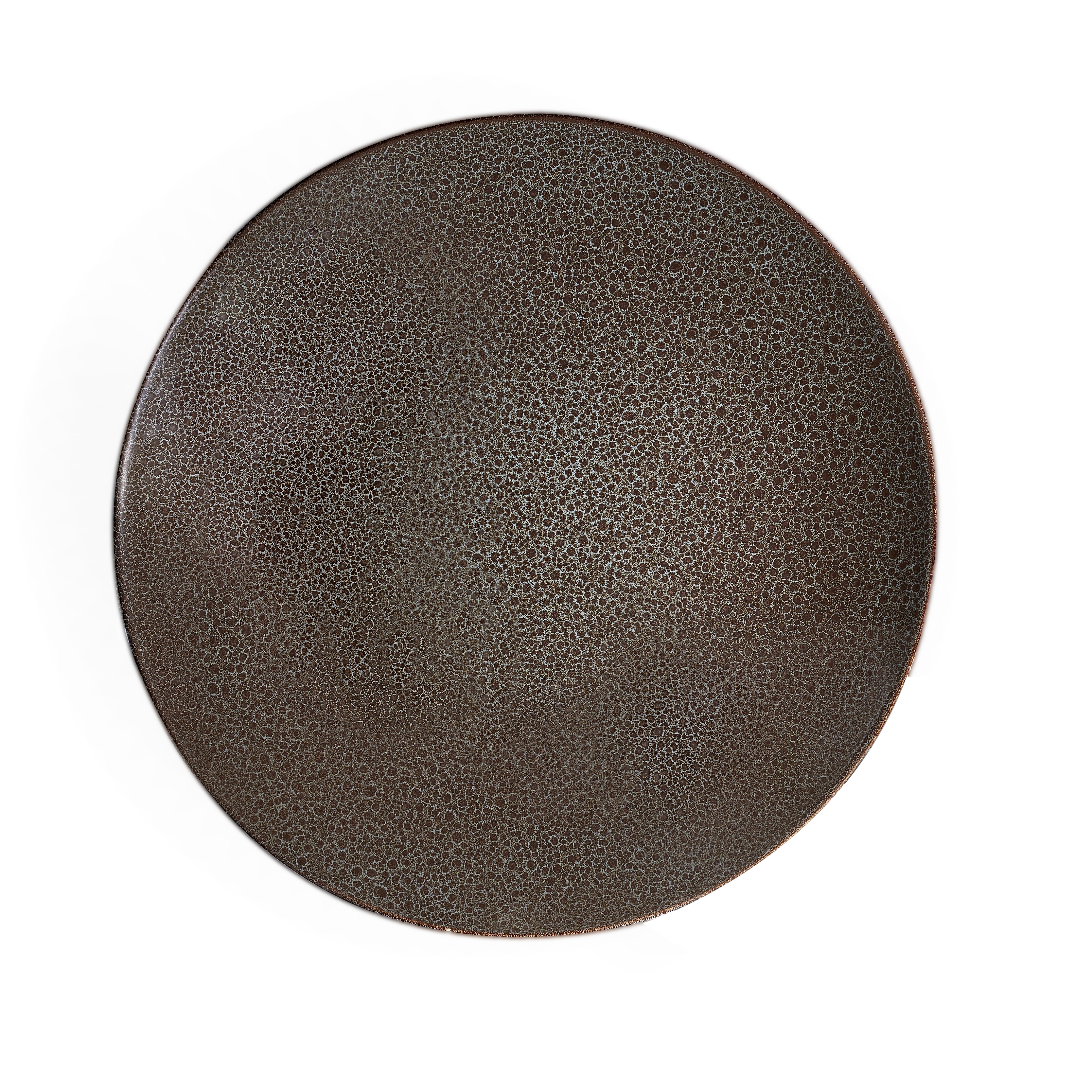 Red Vanilla Art Grey Coupe Service Platter