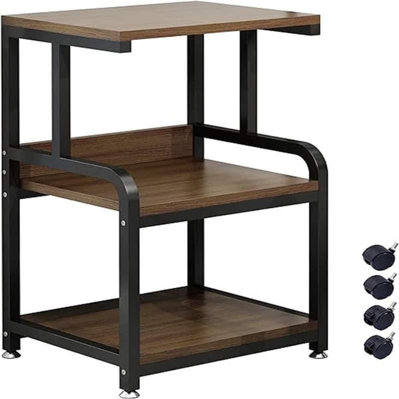 Printer Stand for Home Office Organization - 15.7"D x 19.6"W x 29.5"H