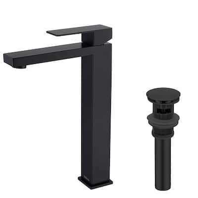 Single Handle Bathroom Sink Faucet with Sink Drain