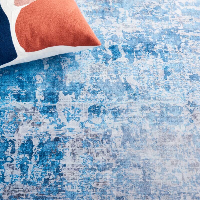 SAFAVIEH Tacoma Machine Washable Slip Resistant Norah Modern Abstract