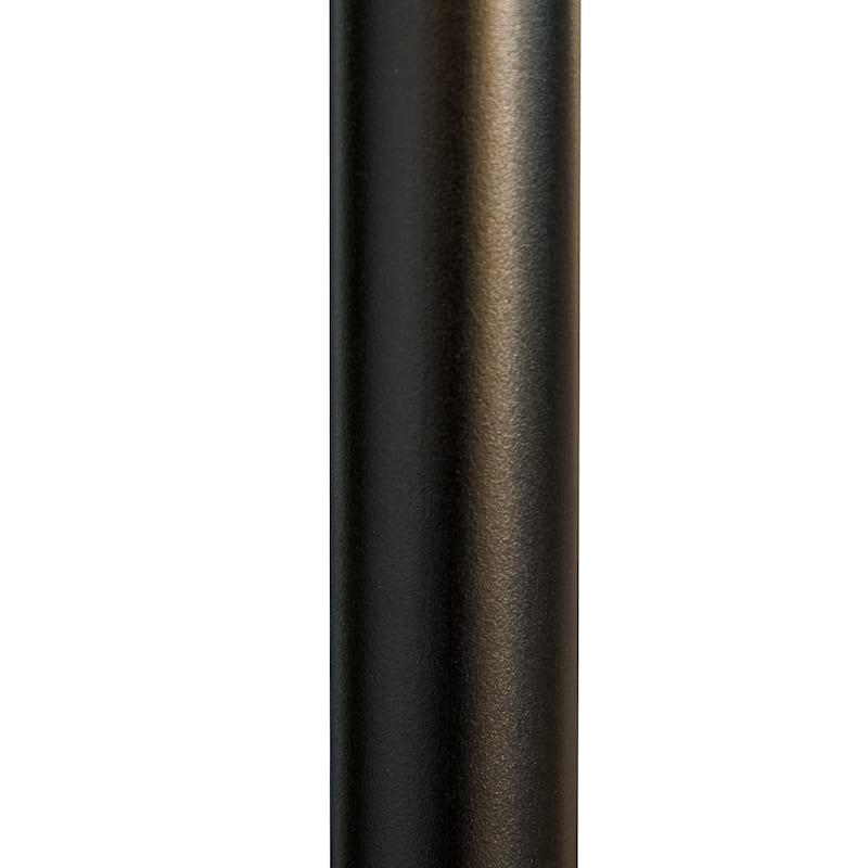 Outdoor Umbrella Lighted Patio Umbrella with Tilt Crank, for Garden Deck Backyard Pool Beach, Dark Gray