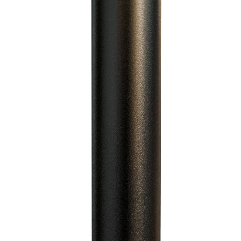 Outsunny 9'x7' Solar Umbrella,LED Lighted Patio Umbrella for Table or Base with Tilt & Crank Outdoor Umbrella for Garden