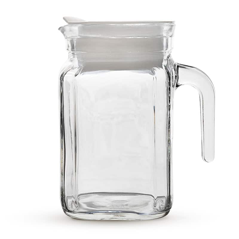 Amici Home Italian Igloo Quadra Glass Pitcher - 17 Ounces