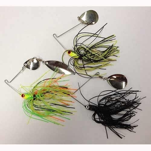 Eagle Claw Spinner Baits 1/4oz Assorted Colors/Blades