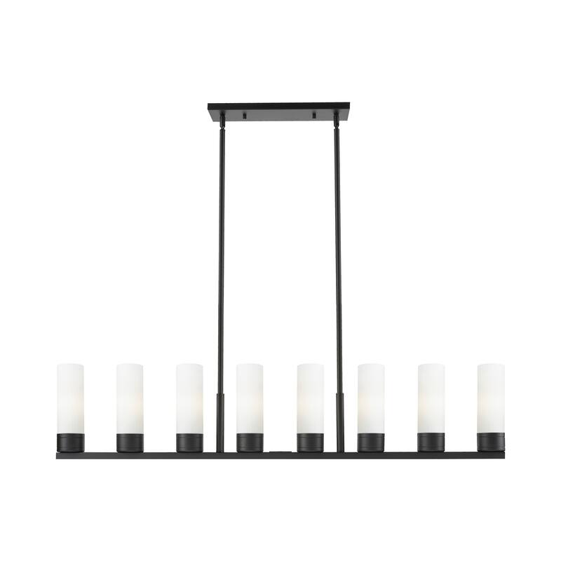 Innovations Lighting Downtown Urban - Boreas - 6 Light 48" Stem Hung Island Light with 8" Shades