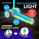 preview thumbnail 23 of 52, 3-Wheel Kids Scooter with Multi-Color Lights on Deck & Wheels – 5-Height Adjustable Handlebar,