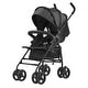 preview thumbnail 5 of 4, Carbon Steel Lightweight Stroller with Canopy, Recline and Foldable Frame - 30.71” L x 19.69” W x 40.94” H Black Storage