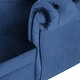 preview thumbnail 21 of 23, Houck Modern Glam Tufted Velvet Tete-a-Tete Chaise Lounge with Accent Pillows by Christopher Knight Home