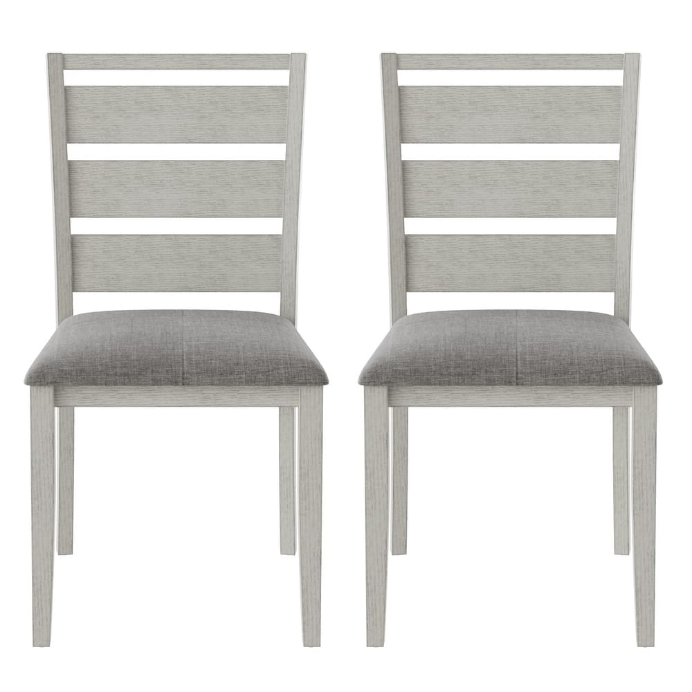 VECELO Solid Wood Dining Chairs Set of 2/4/6