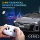 preview thumbnail 15 of 16, 12V Audi RS E-tron GT Kids Electric Ride-On Car - 3.1 MPH with Remote Control, Music & LED Lights (Dark Blue)