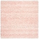 preview thumbnail 29 of 47, SAFAVIEH Handmade Micro-Loop Ljubica Wool Rug 5' x 5' Square - Pink/Ivory