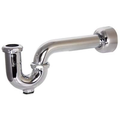 PROFLO 1-1/4" X 1-1/2" Semi-Cast P-Trap with Cleanout Plug