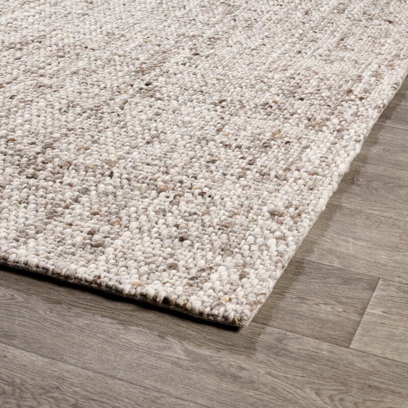 Loomis Heathered Wool Area Rug by Kosas Home