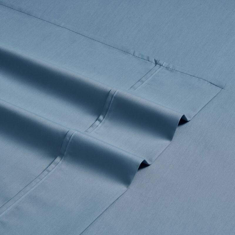 Superior Cotton Blend Solid 1500 Thread Count Deep Pocket Bed Sheet Set