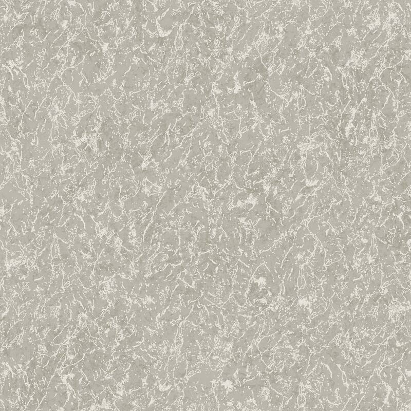 Galerie Wallcoverings Designer Colors Worn Texture Shimmer Finish Non-woven Wallpaper Roll - 33-feet long x 21-inches wide - Silver