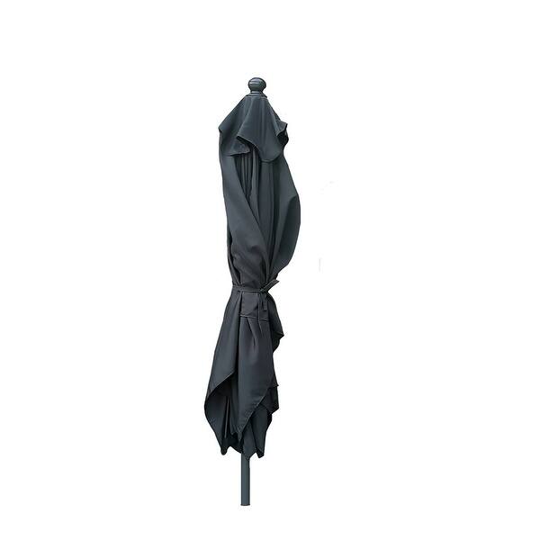 Shop Black Friday Deals On 10 X6 5 Rectangle Market Patio Umbrella 7 Colors Overstock 31876479