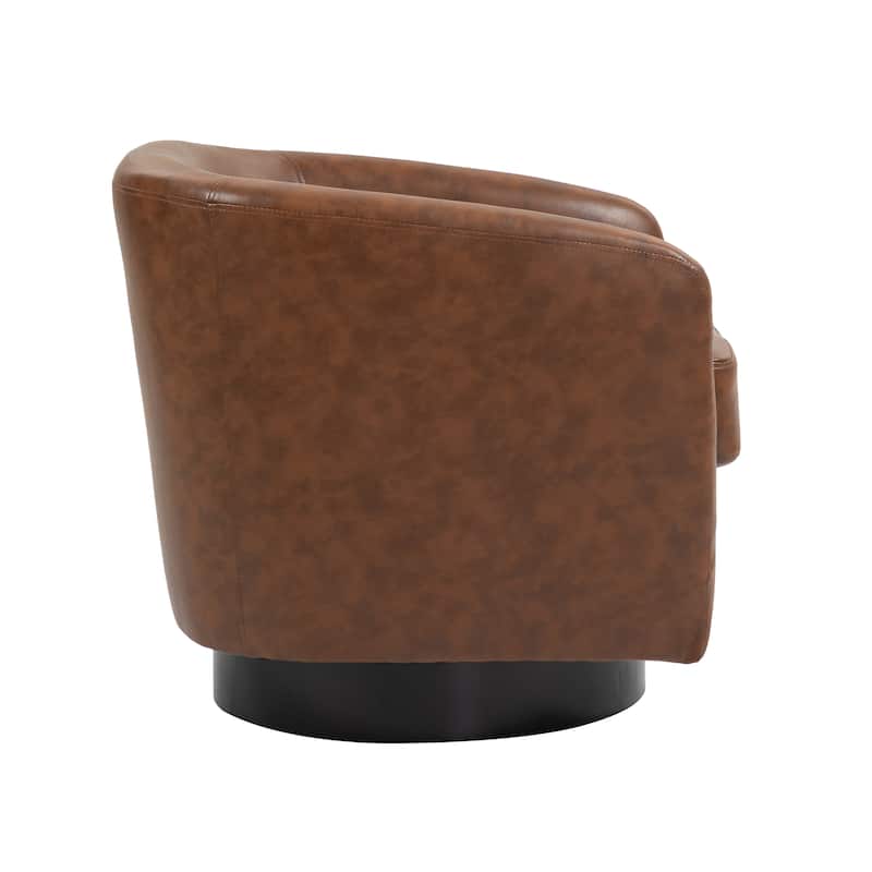 Modern 360° Swivel Barrel Accent Chairs by DREAMSIDEA