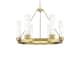 Option Brushed Brass / White