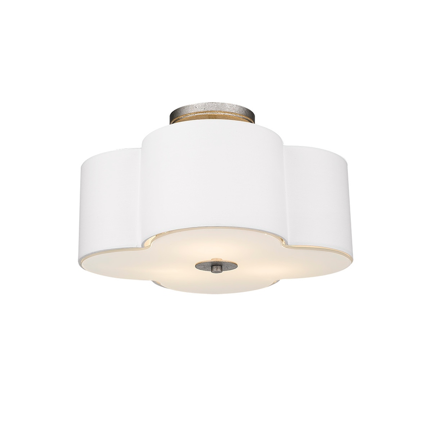 Scalloped sale ceiling light