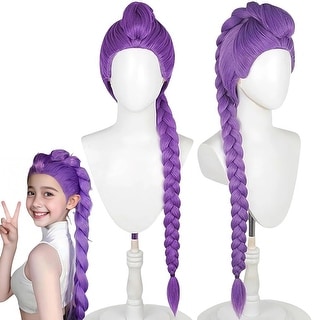 Halloween Decor KPop Demon Hunters Rumi Wigs Cosplay Props  display picture 1