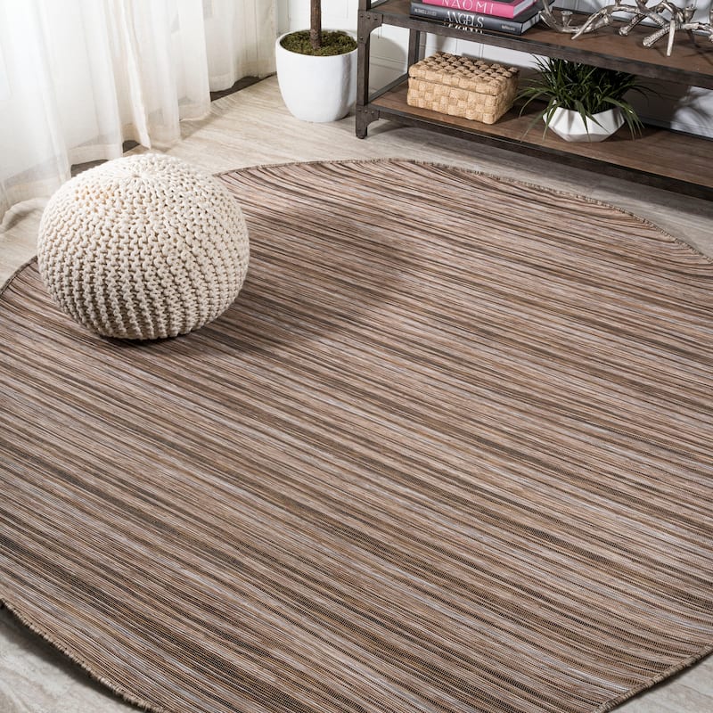 JONATHAN Y Alanya Modern Farmhouse Pinstripe Area Rug