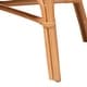 preview thumbnail 6 of 7, Adede 2-Piece Natural Rattan Corner Bench Set - Handwoven Wicker L-Shaped Dining Nook Seating, Boho Coastal Set