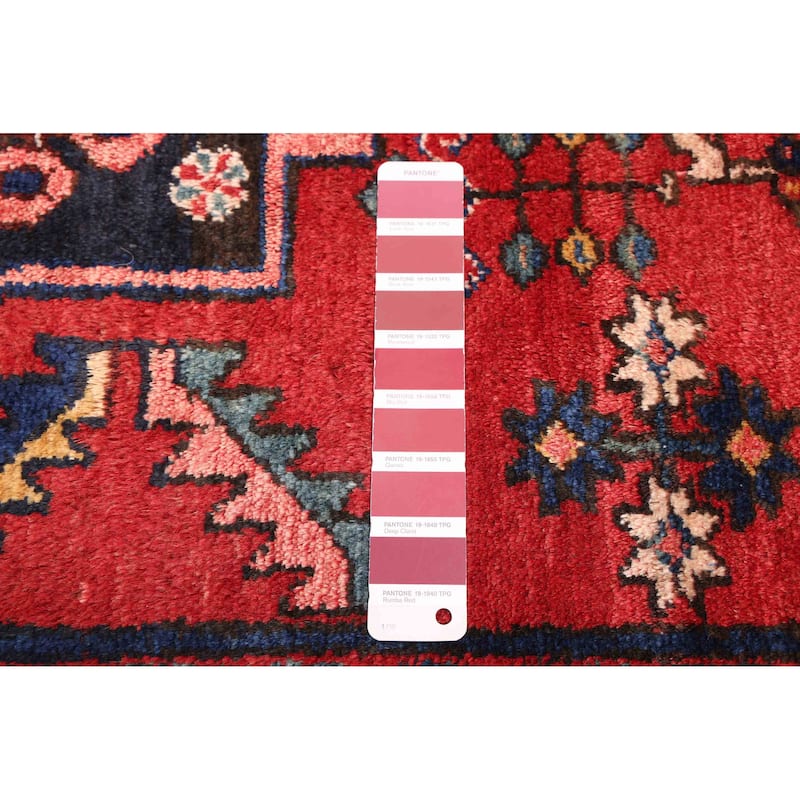 ECARPETGALLERY Hand-knotted Anadol Vintage Red Wool Rug - 4'7 x 6'7