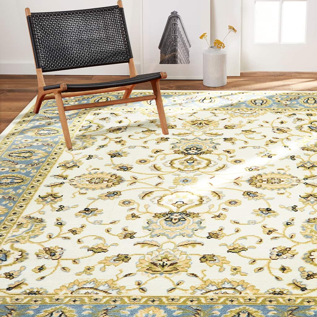 Home Dynamix Optimum Maoz Traditional Border Area Rug