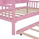 preview thumbnail 20 of 37, Modern Wooden House Bed Frame, Storage Shelves & Roof