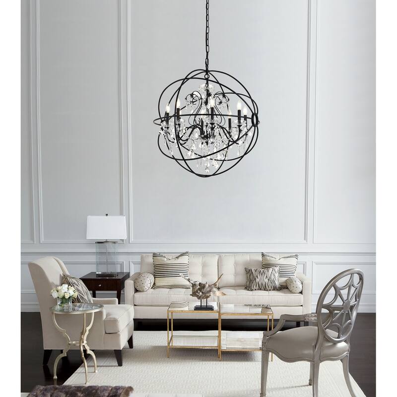 Coller 8-Light Crystal Pendant