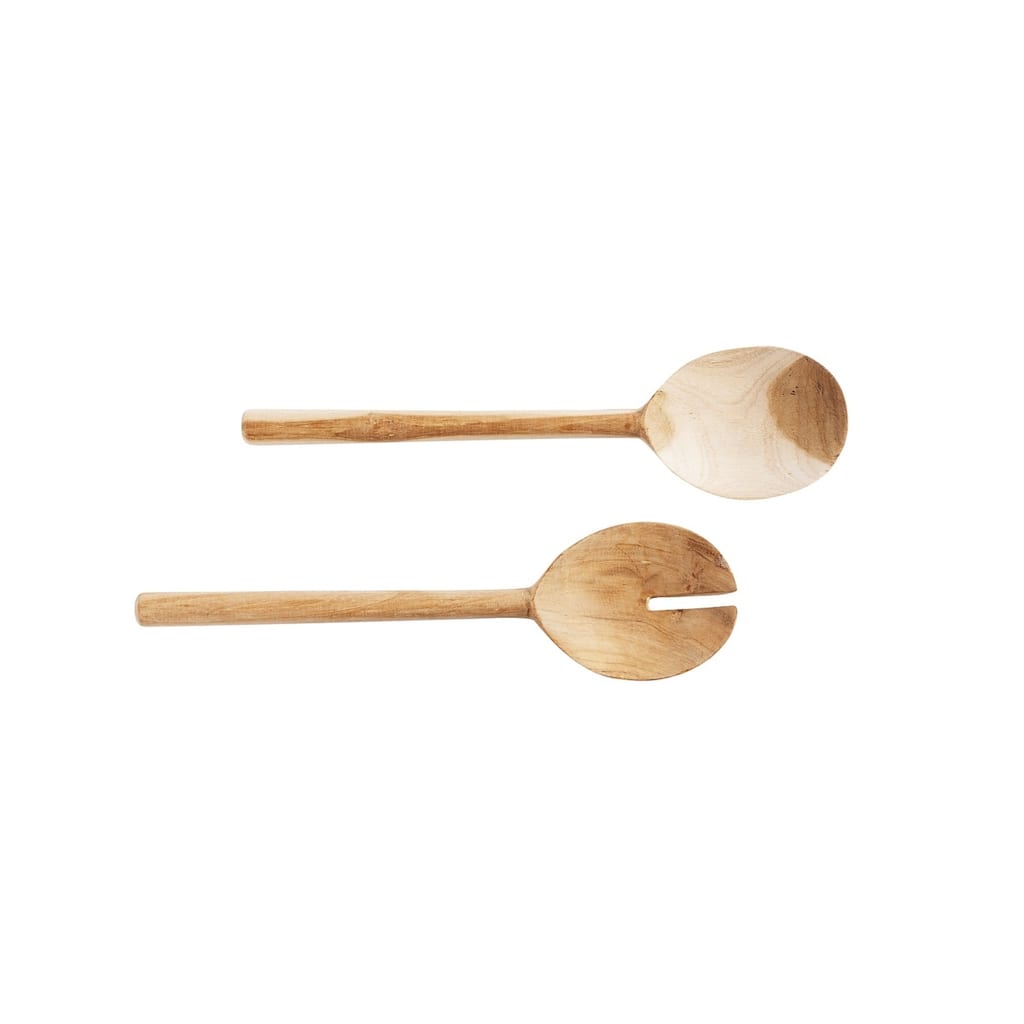 Salad Servers Set Java - Nature