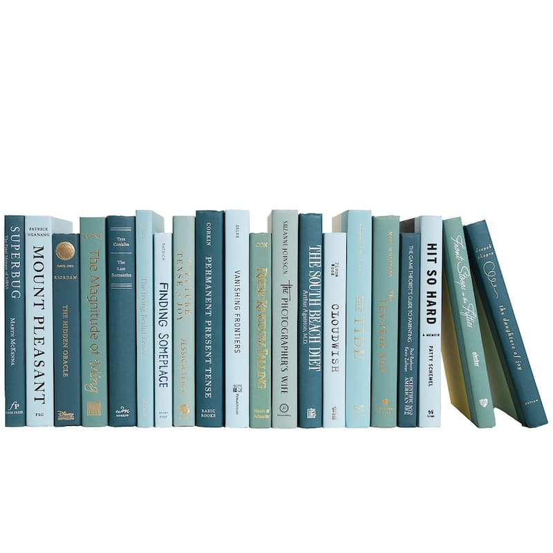 Books Blue Decorative Accessories: Gulf Coast Color By The Foot
