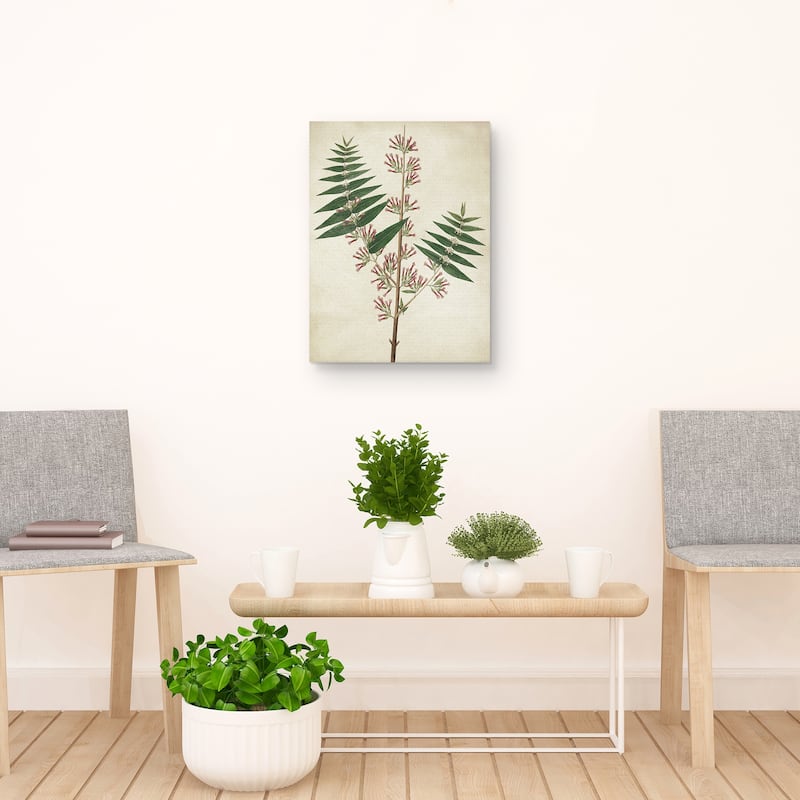Simple Nature II Texture Canvas Art Print