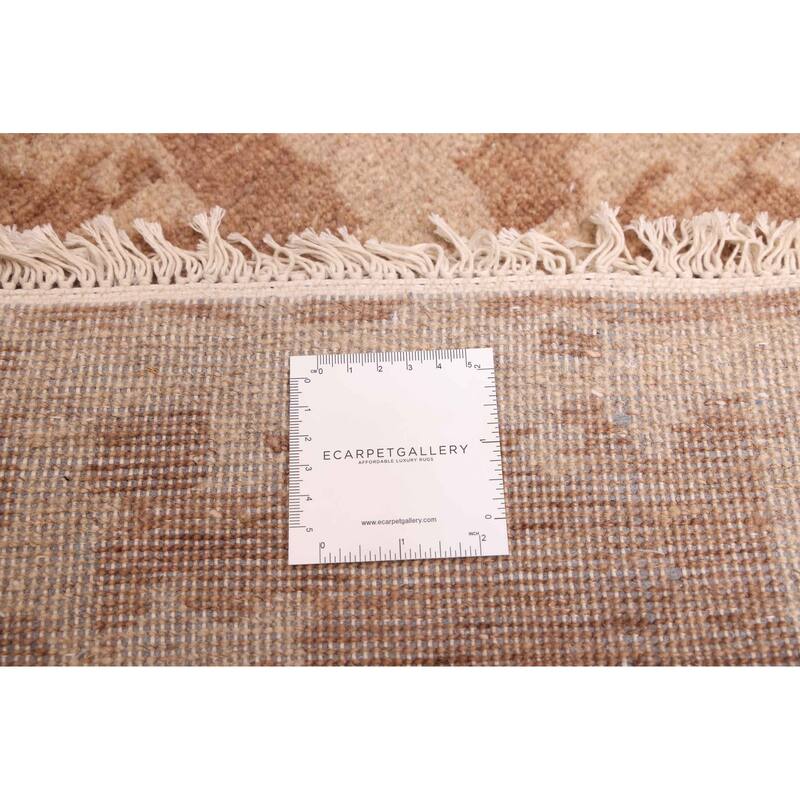 ECARPETGALLERY Hand-knotted Legacy Tan Wool Rug - 7'11 x 10'2