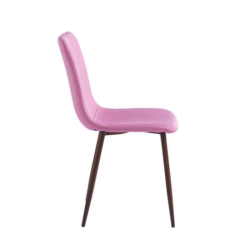 Porthos Home Lexi Dining Chairs Set of 2, Fabric Upholstery, Iron Legs