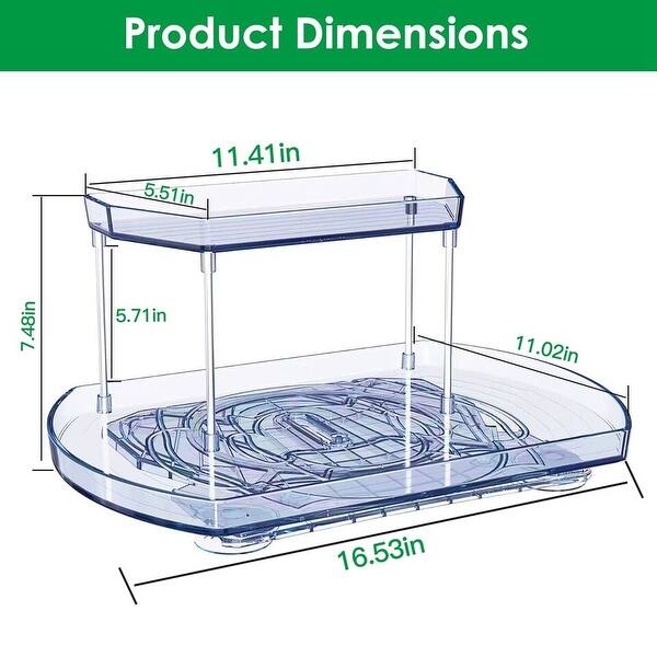 360 Degrees Turntable Spice Rack Organizer - Bed Bath & Beyond - 40013295